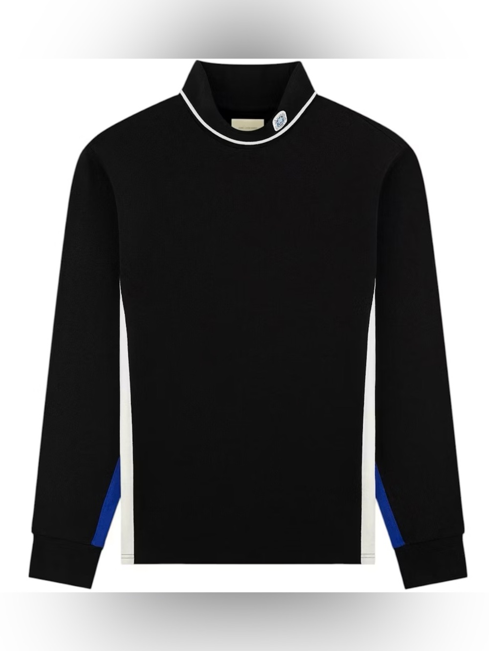 Aime Leon Dore Alpine Jersey Turtleneck Logo Jet Black FW25 US Men's Size Large